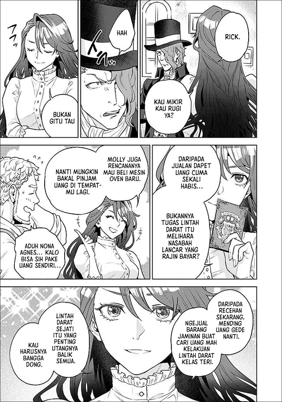 Shounin Reijou Agnes Henkyou ni Tsuihou Sareta Akuyaku Reijou wa Shousai o Hakki Shi Nariagaru Chapter 7.2 - Page 4