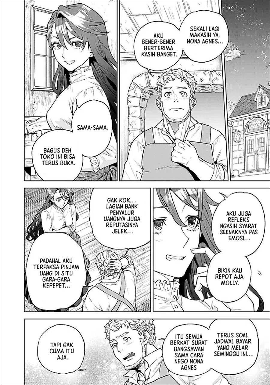 Shounin Reijou Agnes Henkyou ni Tsuihou Sareta Akuyaku Reijou wa Shousai o Hakki Shi Nariagaru Chapter 7.2 - Page 7