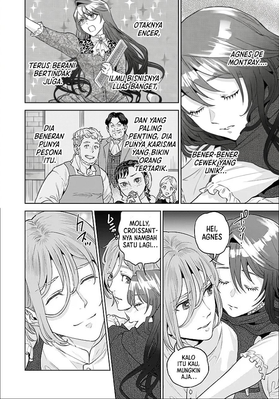 Baca Shounin Reijou Agnes Henkyou ni Tsuihou Sareta Akuyaku Reijou wa Shousai o Hakki Shi Nariagaru Chapter 7.3 Bahasa Indonesia page 24