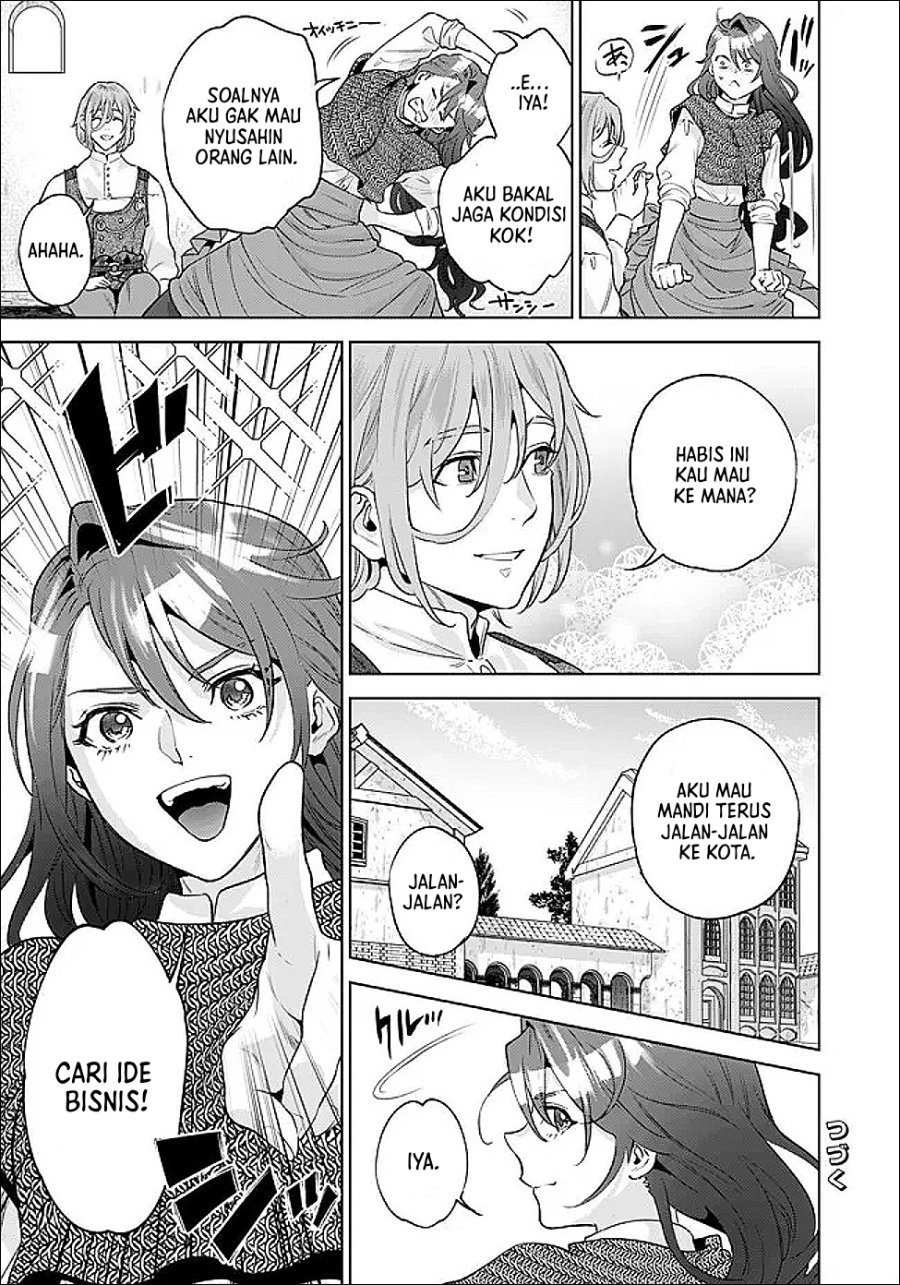 Baca Shounin Reijou Agnes Henkyou ni Tsuihou Sareta Akuyaku Reijou wa Shousai o Hakki Shi Nariagaru Chapter 8 Bahasa Indonesia page 32