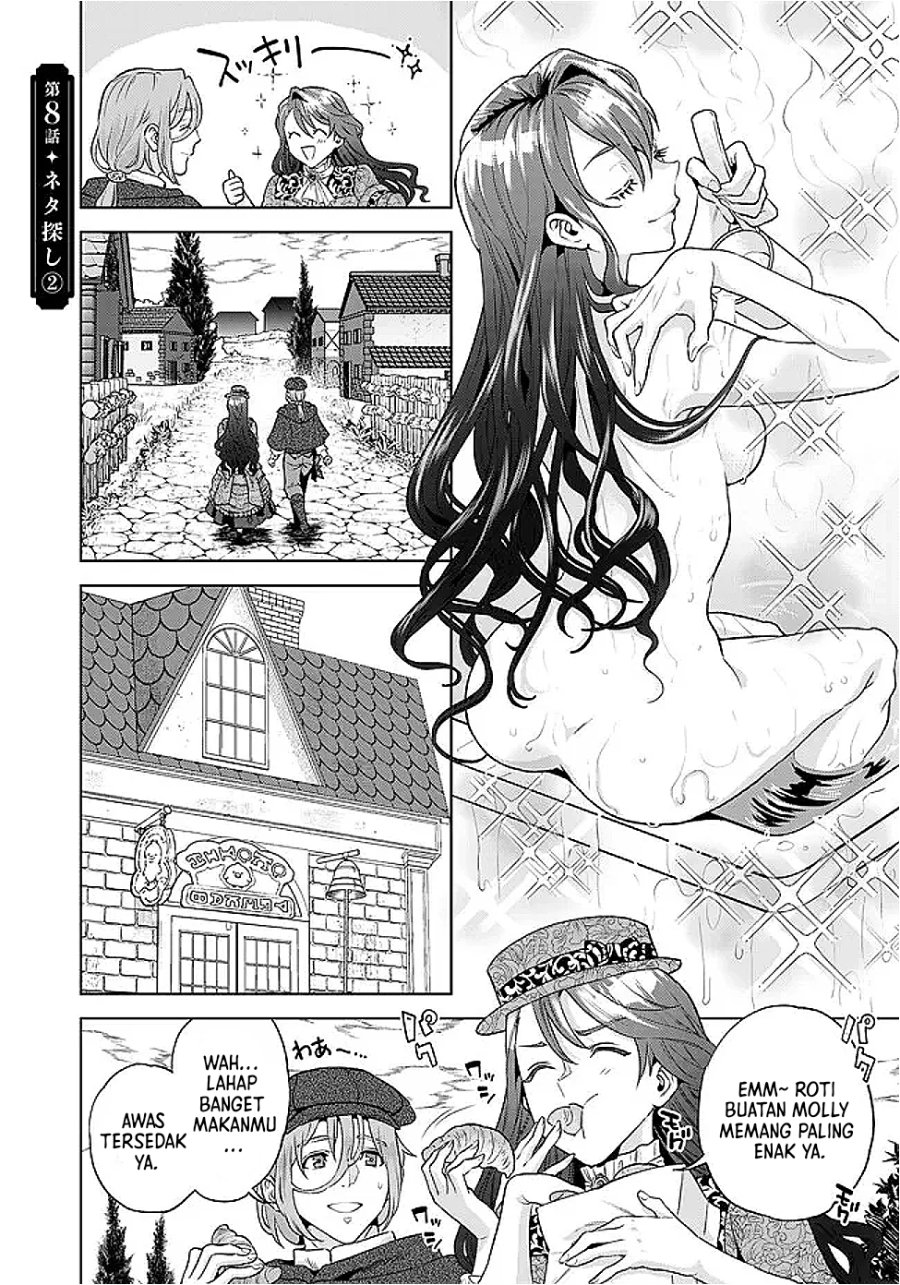 Baca Shounin Reijou Agnes Henkyou ni Tsuihou Sareta Akuyaku Reijou wa Shousai o Hakki Shi Nariagaru Chapter 8 Bahasa Indonesia page 34
