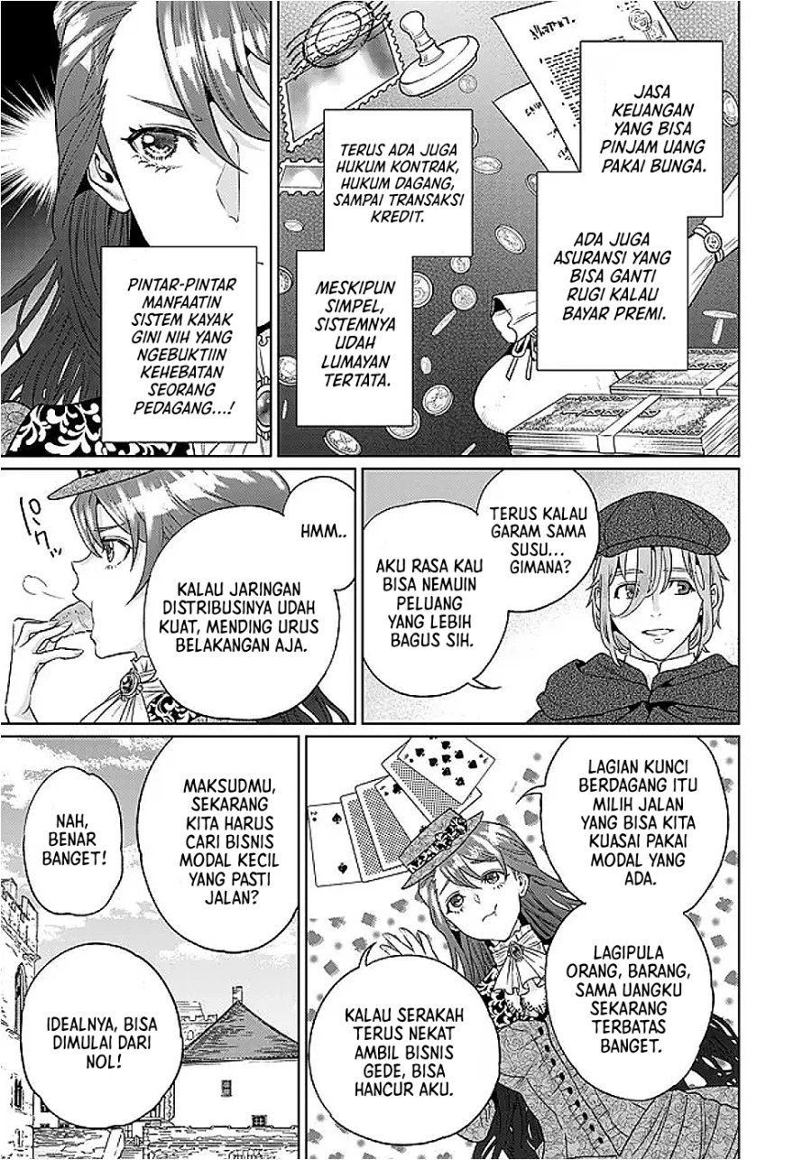 Baca Shounin Reijou Agnes Henkyou ni Tsuihou Sareta Akuyaku Reijou wa Shousai o Hakki Shi Nariagaru Chapter 8 Bahasa Indonesia page 44