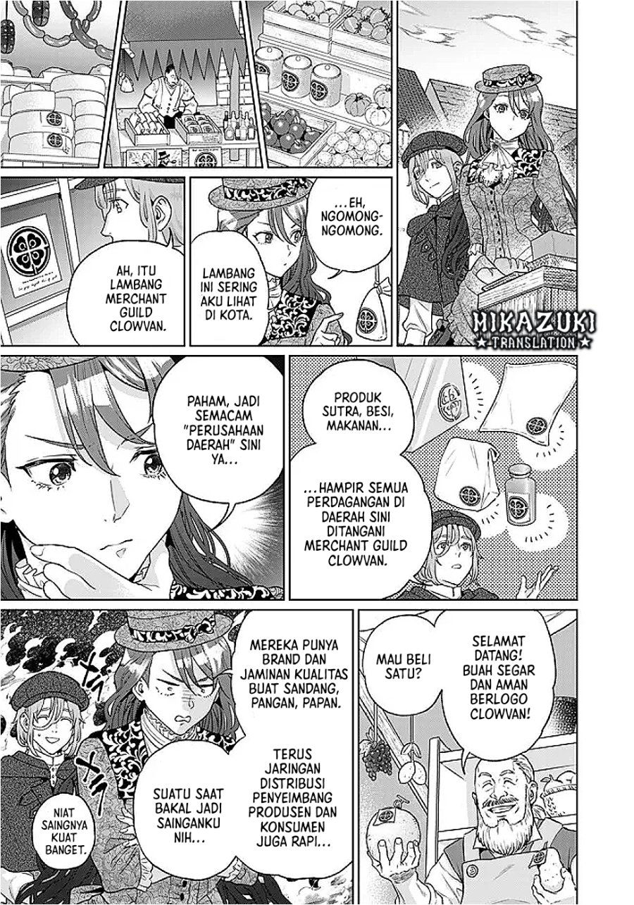 Baca Shounin Reijou Agnes Henkyou ni Tsuihou Sareta Akuyaku Reijou wa Shousai o Hakki Shi Nariagaru Chapter 8 Bahasa Indonesia page 48