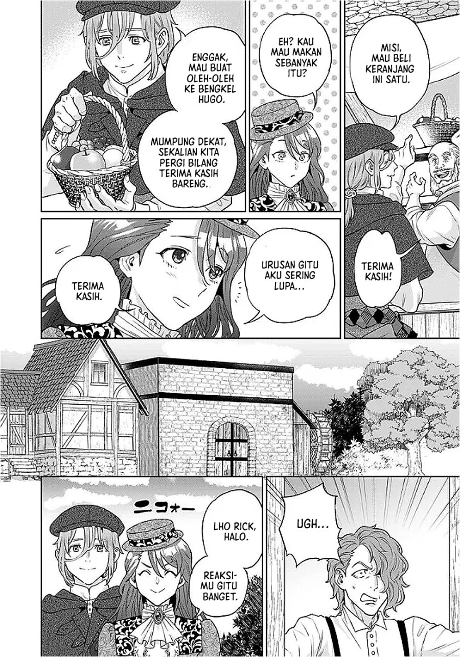 Baca Shounin Reijou Agnes Henkyou ni Tsuihou Sareta Akuyaku Reijou wa Shousai o Hakki Shi Nariagaru Chapter 8 Bahasa Indonesia page 50