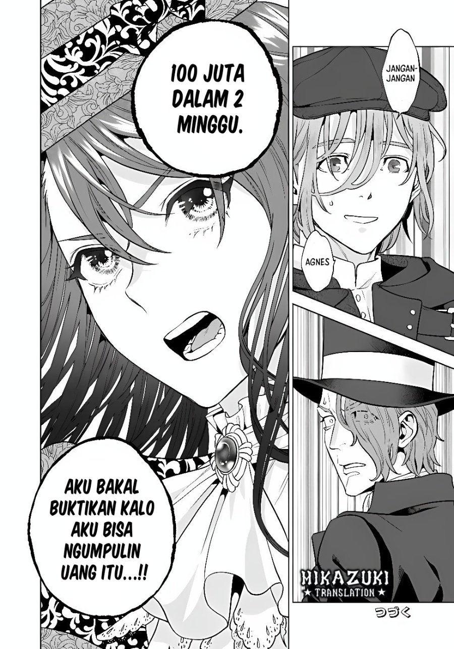 Baca Shounin Reijou Agnes Henkyou ni Tsuihou Sareta Akuyaku Reijou wa Shousai o Hakki Shi Nariagaru Chapter 9.3 Bahasa Indonesia page 38