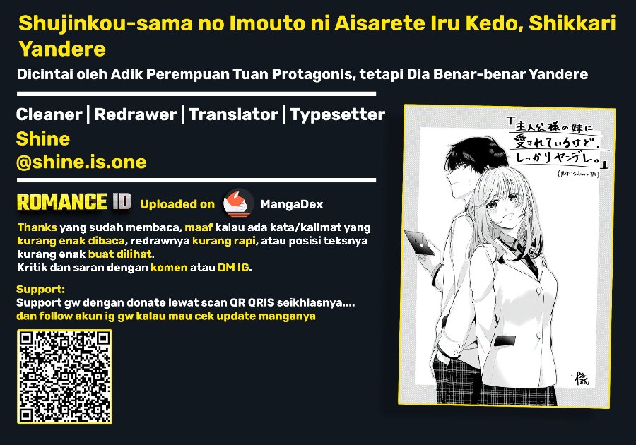 Shujinkou-sama no Imouto ni Aisarete Iru Kedo, Shikkari Yandere Chapter 4 - Page 37