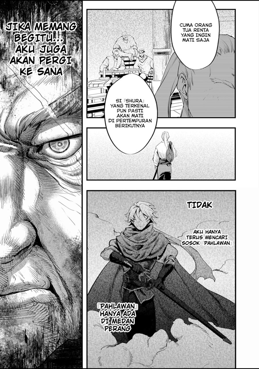 Shura Youjo no Eiyuutan ~Hanpa-sha to Iwa Reta Youhei, Youjo ni Tensei Shite Nariagaru~ Chapter 1 - Page 16