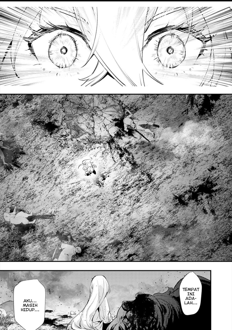 Shura Youjo no Eiyuutan ~Hanpa-sha to Iwa Reta Youhei, Youjo ni Tensei Shite Nariagaru~ Chapter 1 - Page 28