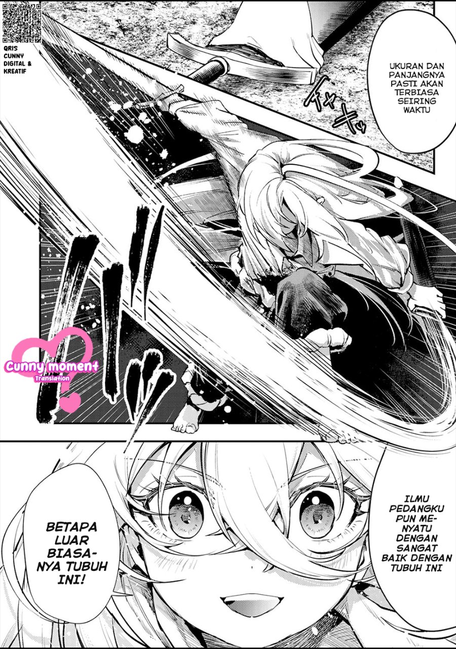 Shura Youjo no Eiyuutan ~Hanpa-sha to Iwa Reta Youhei, Youjo ni Tensei Shite Nariagaru~ Chapter 1 - Page 35