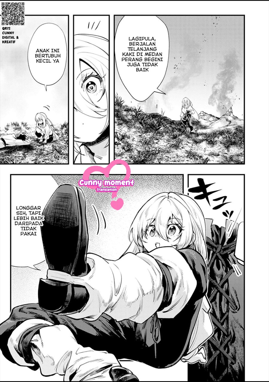 Shura Youjo no Eiyuutan ~Hanpa-sha to Iwa Reta Youhei, Youjo ni Tensei Shite Nariagaru~ Chapter 1 - Page 40