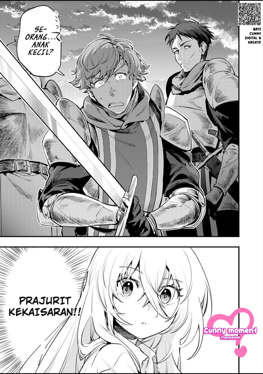 Shura Youjo no Eiyuutan ~Hanpa-sha to Iwa Reta Youhei, Youjo ni Tensei Shite Nariagaru~ Chapter 1 - Page 42