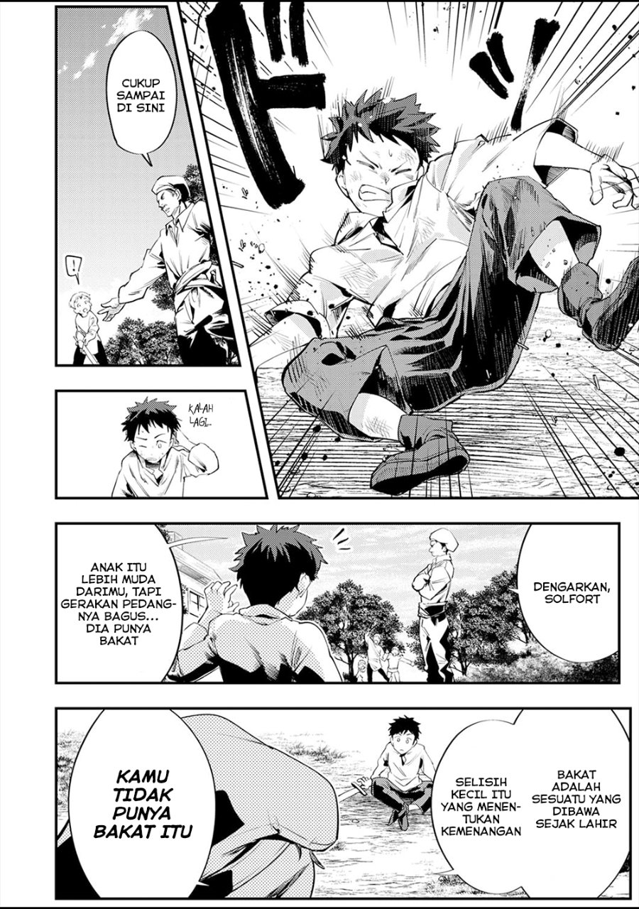 Shura Youjo no Eiyuutan ~Hanpa-sha to Iwa Reta Youhei, Youjo ni Tensei Shite Nariagaru~ Chapter 1 - Page 7