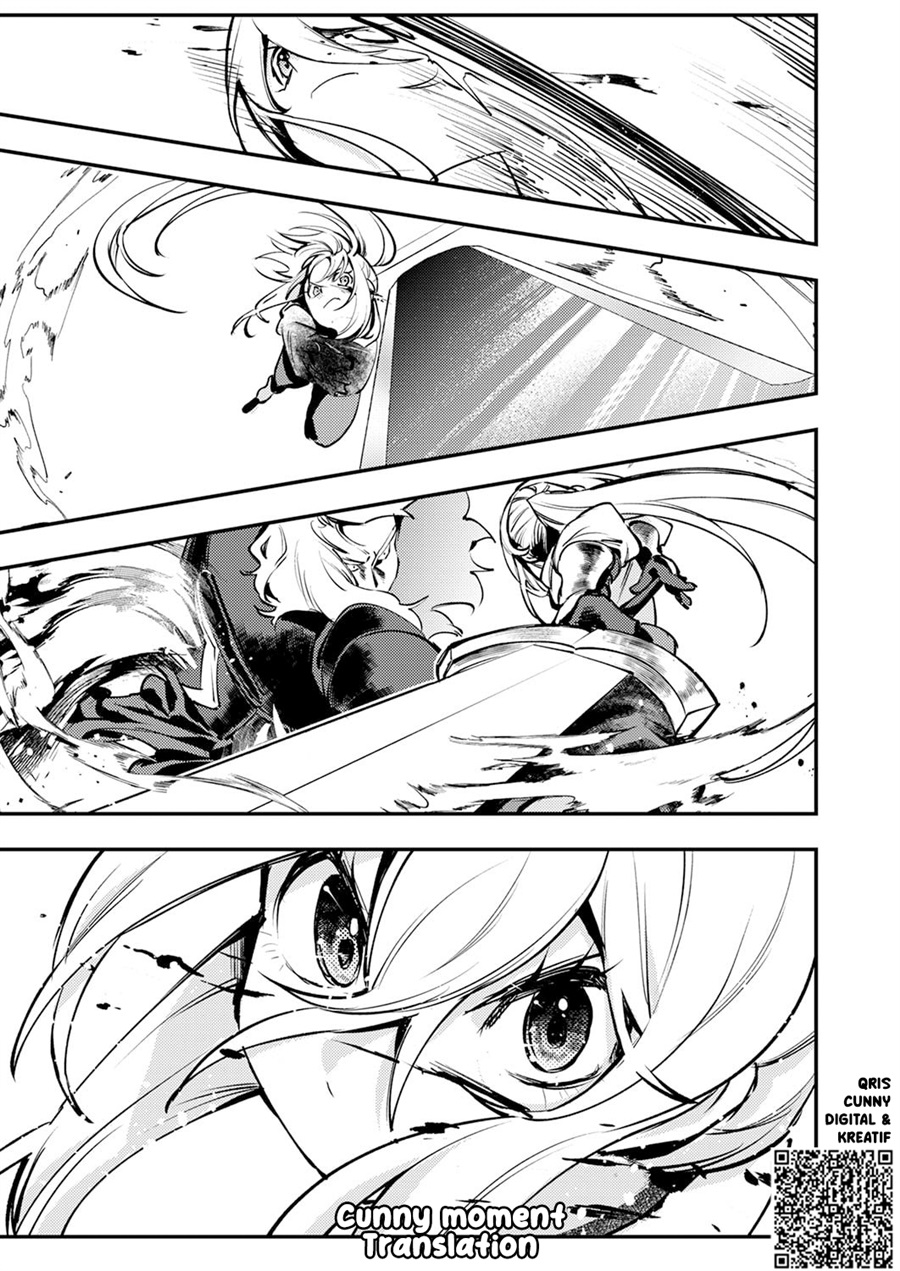 Baca Shura Youjo no Eiyuutan ~Hanpa-sha to Iwa Reta Youhei, Youjo ni Tensei Shite Nariagaru~ - Chapter 10 halaman 25