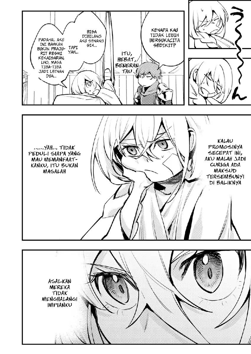 Baca Shura Youjo no Eiyuutan ~Hanpa-sha to Iwa Reta Youhei, Youjo ni Tensei Shite Nariagaru~ - Chapter 11 halaman 10