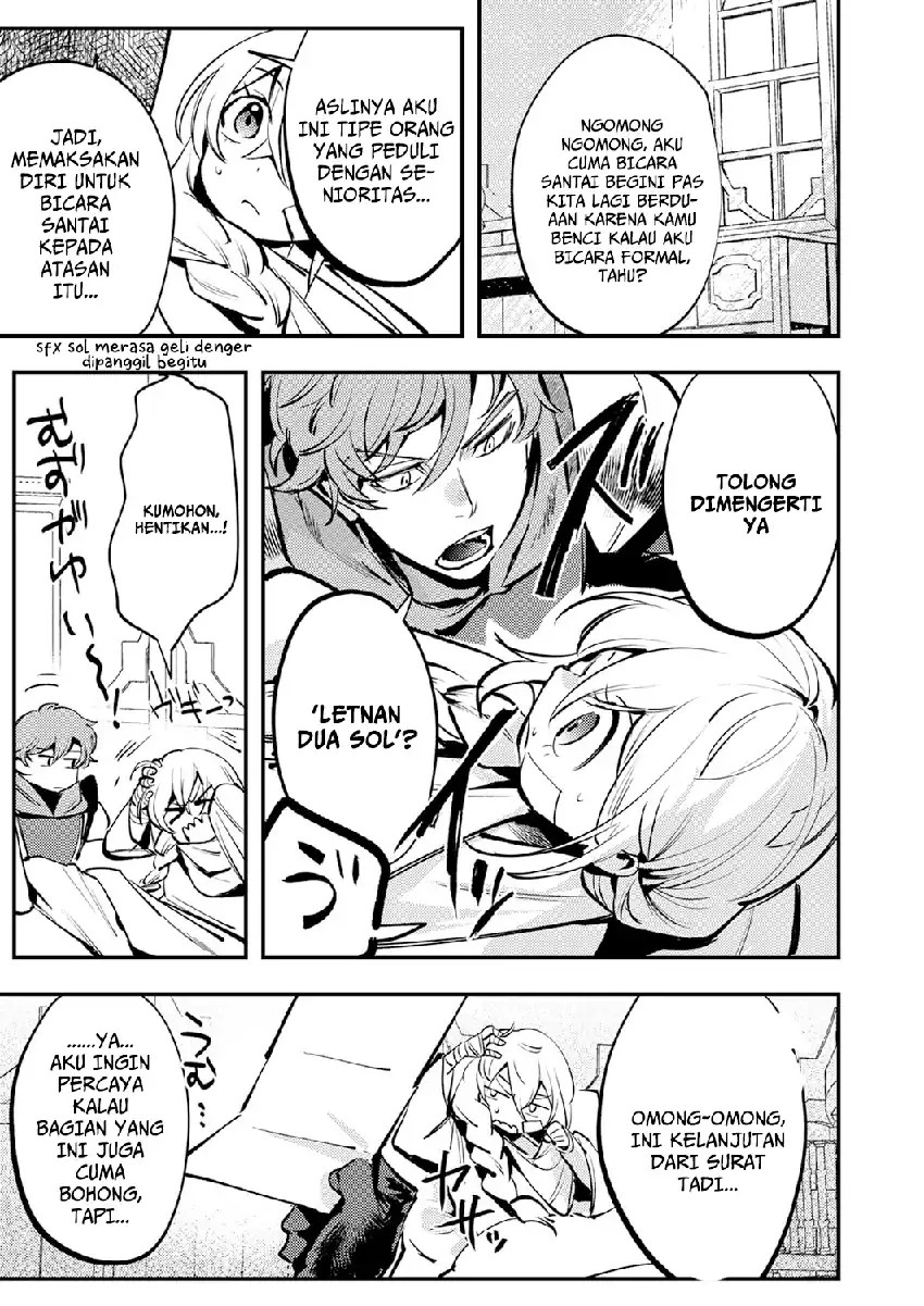 Baca Shura Youjo no Eiyuutan ~Hanpa-sha to Iwa Reta Youhei, Youjo ni Tensei Shite Nariagaru~ - Chapter 11 halaman 13