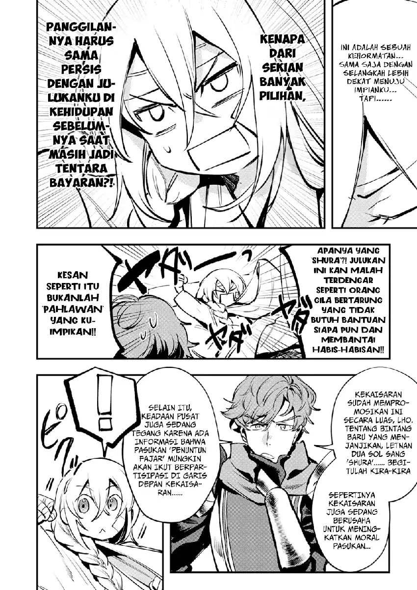 Baca Shura Youjo no Eiyuutan ~Hanpa-sha to Iwa Reta Youhei, Youjo ni Tensei Shite Nariagaru~ - Chapter 11 halaman 16
