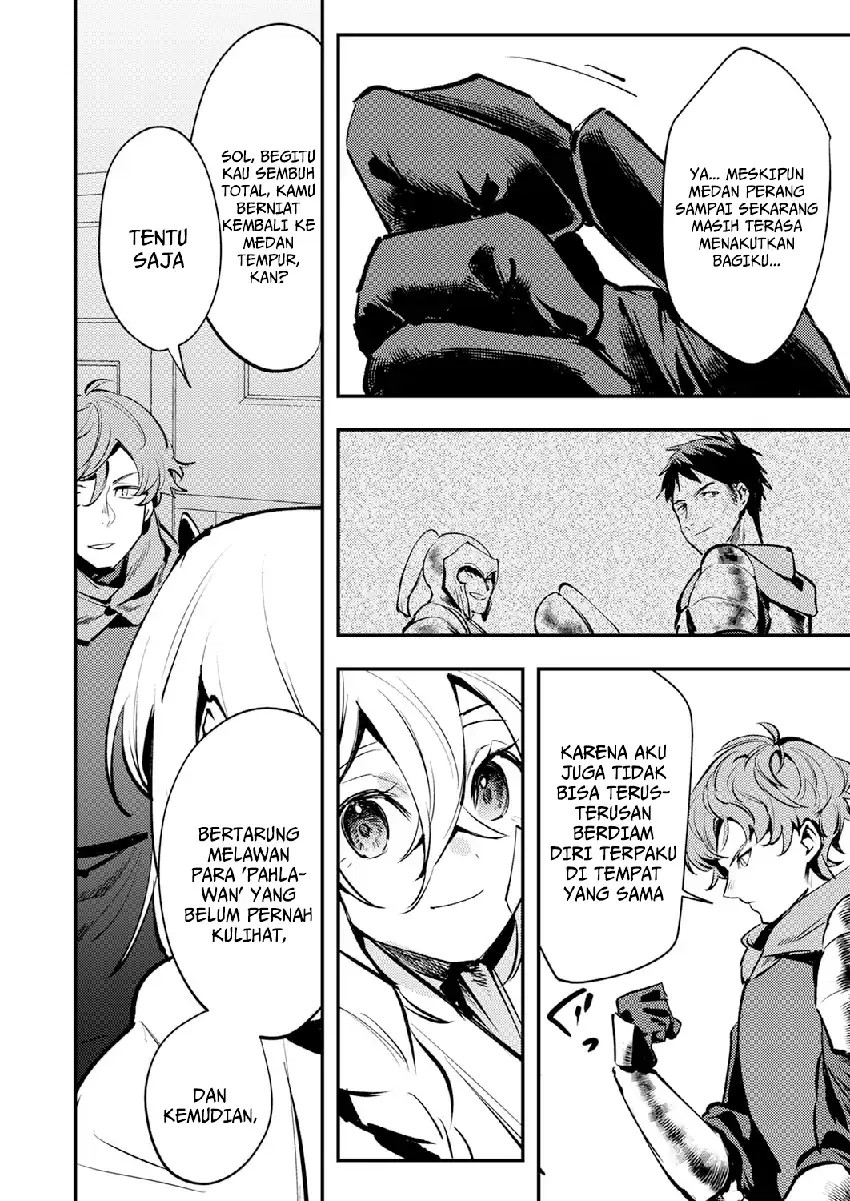 Baca Shura Youjo no Eiyuutan ~Hanpa-sha to Iwa Reta Youhei, Youjo ni Tensei Shite Nariagaru~ - Chapter 11 halaman 22