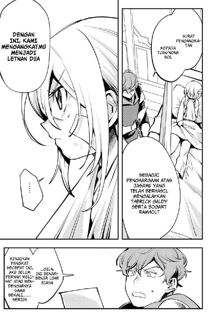Baca Shura Youjo no Eiyuutan ~Hanpa-sha to Iwa Reta Youhei, Youjo ni Tensei Shite Nariagaru~ - Chapter 11 halaman 9