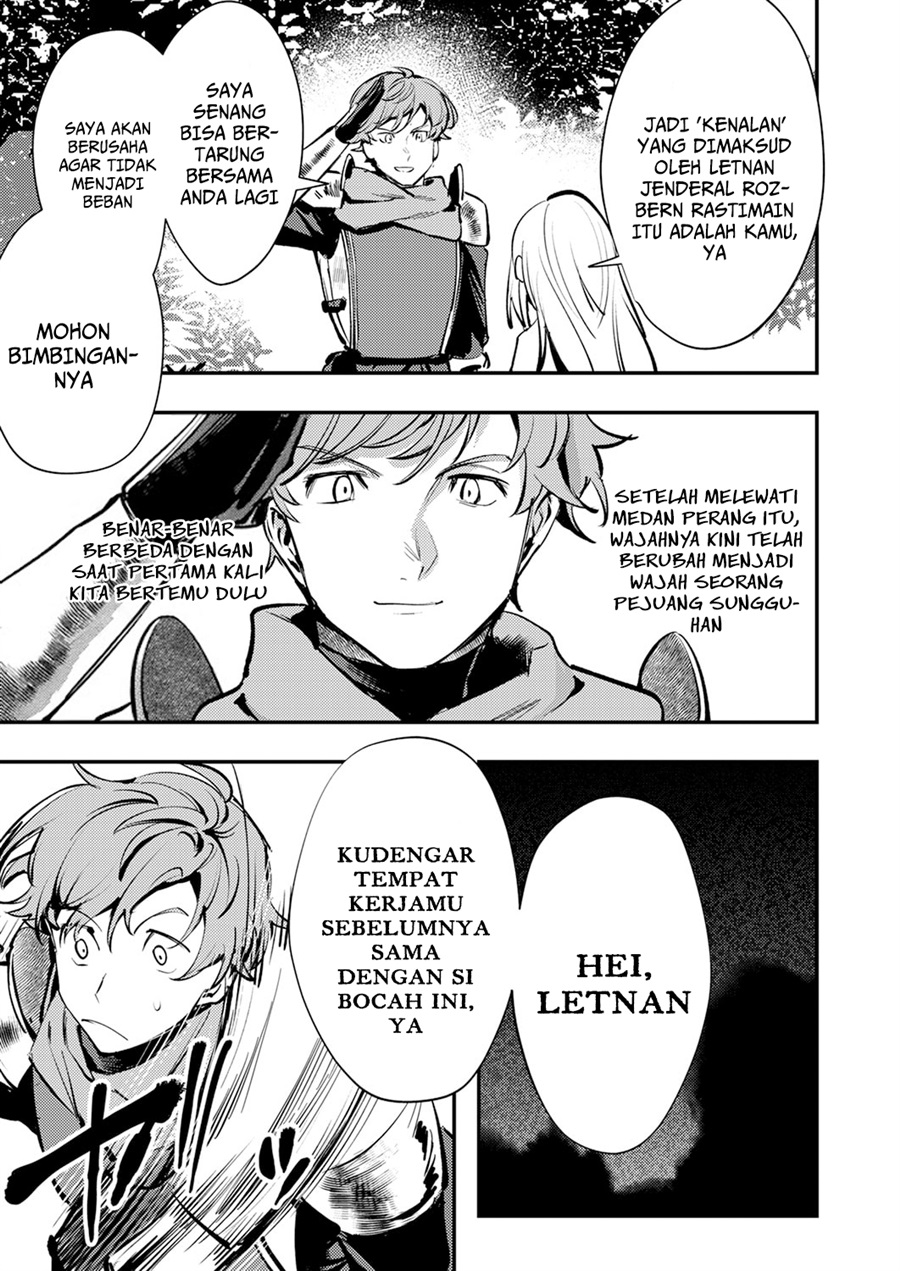 Baca Shura Youjo no Eiyuutan ~Hanpa-sha to Iwa Reta Youhei, Youjo ni Tensei Shite Nariagaru~ - Chapter 12 halaman 21
