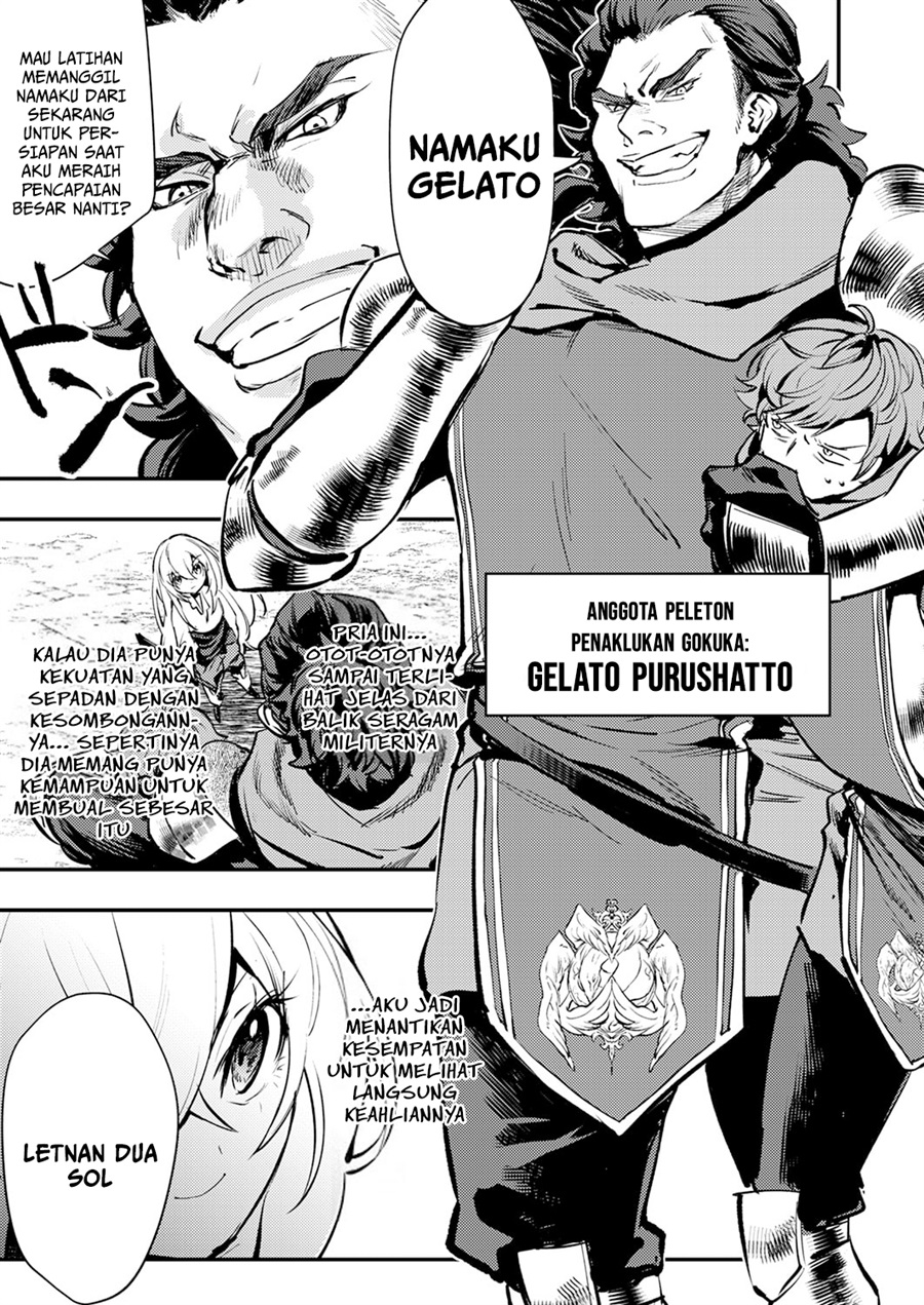 Baca Shura Youjo no Eiyuutan ~Hanpa-sha to Iwa Reta Youhei, Youjo ni Tensei Shite Nariagaru~ - Chapter 12 halaman 23