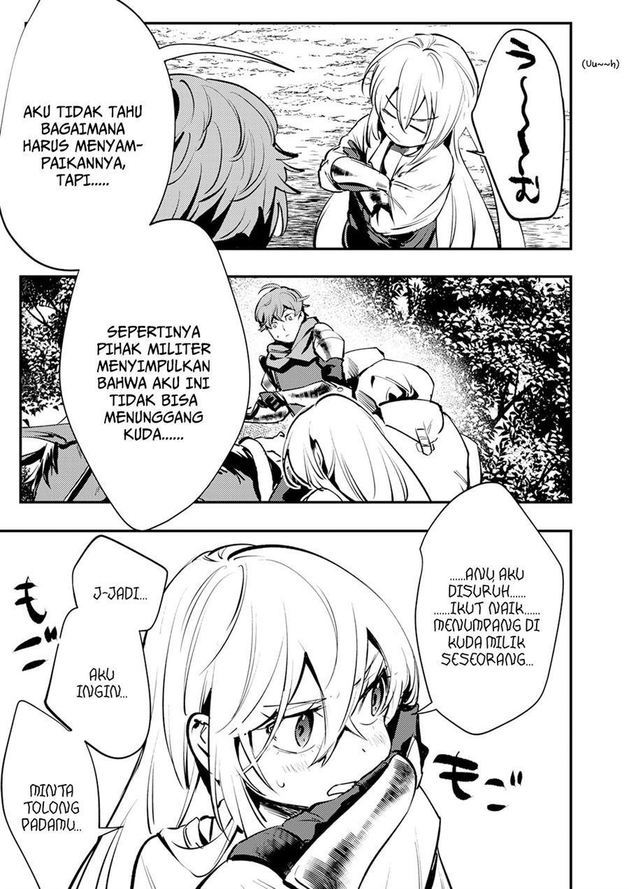 Baca Shura Youjo no Eiyuutan ~Hanpa-sha to Iwa Reta Youhei, Youjo ni Tensei Shite Nariagaru~ - Chapter 12 halaman 31