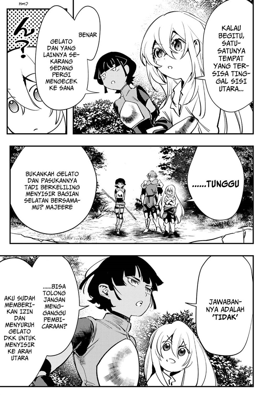Baca Shura Youjo no Eiyuutan ~Hanpa-sha to Iwa Reta Youhei, Youjo ni Tensei Shite Nariagaru~ - Chapter 13 halaman 27
