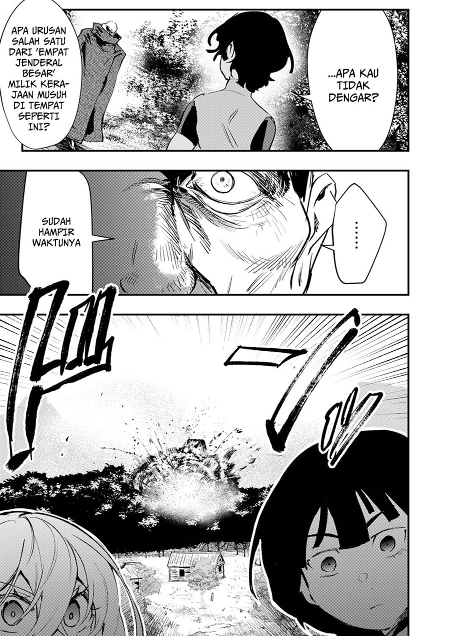 Baca Shura Youjo no Eiyuutan ~Hanpa-sha to Iwa Reta Youhei, Youjo ni Tensei Shite Nariagaru~ - Chapter 13 halaman 32