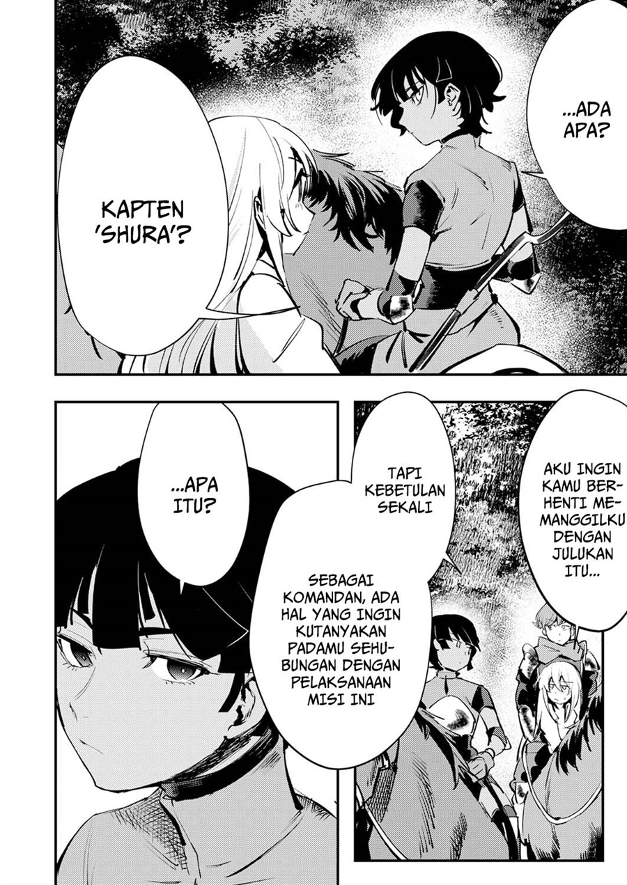 Baca Shura Youjo no Eiyuutan ~Hanpa-sha to Iwa Reta Youhei, Youjo ni Tensei Shite Nariagaru~ - Chapter 13 halaman 8