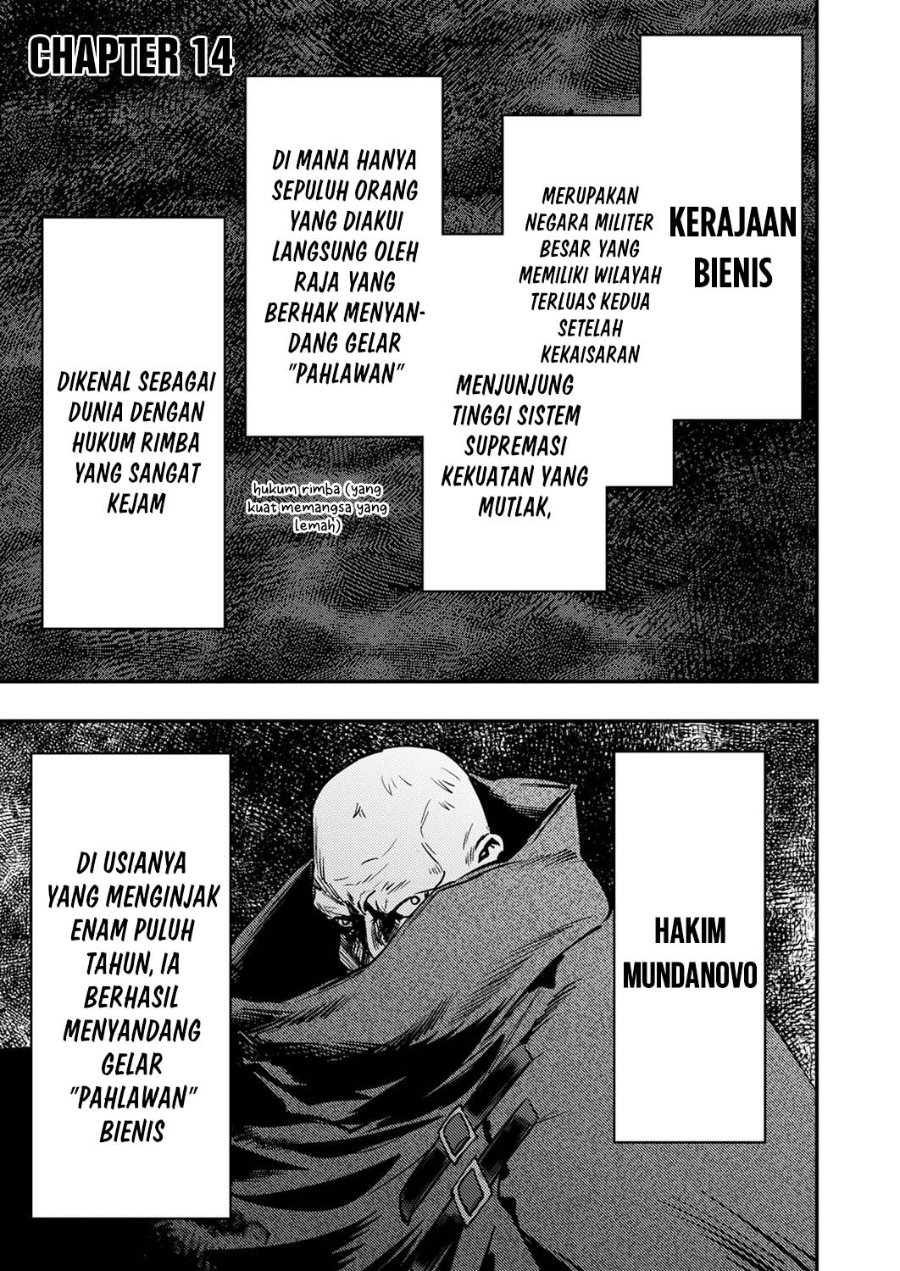 Baca Shura Youjo no Eiyuutan ~Hanpa-sha to Iwa Reta Youhei, Youjo ni Tensei Shite Nariagaru~ - Chapter 14 halaman 1