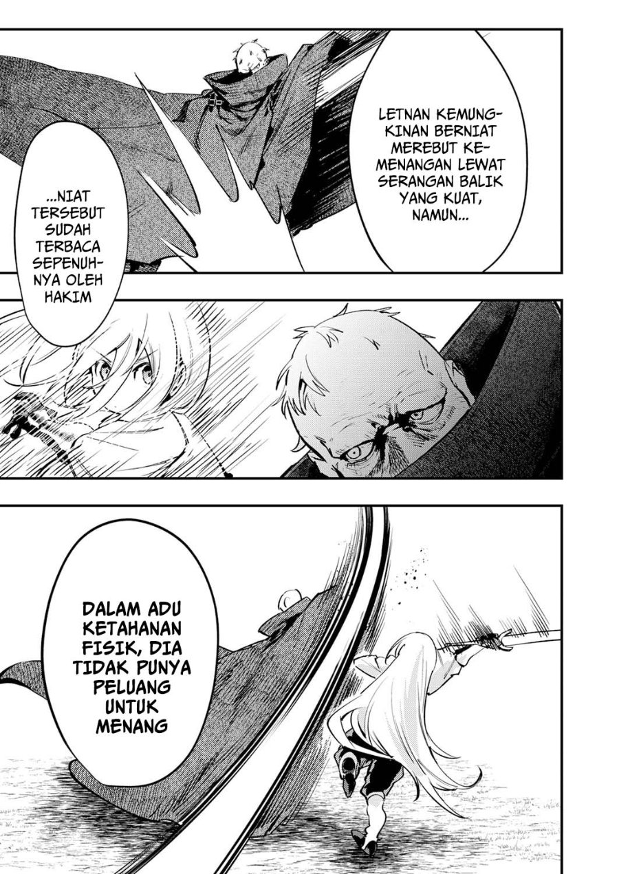 Baca Shura Youjo no Eiyuutan ~Hanpa-sha to Iwa Reta Youhei, Youjo ni Tensei Shite Nariagaru~ - Chapter 14 halaman 17