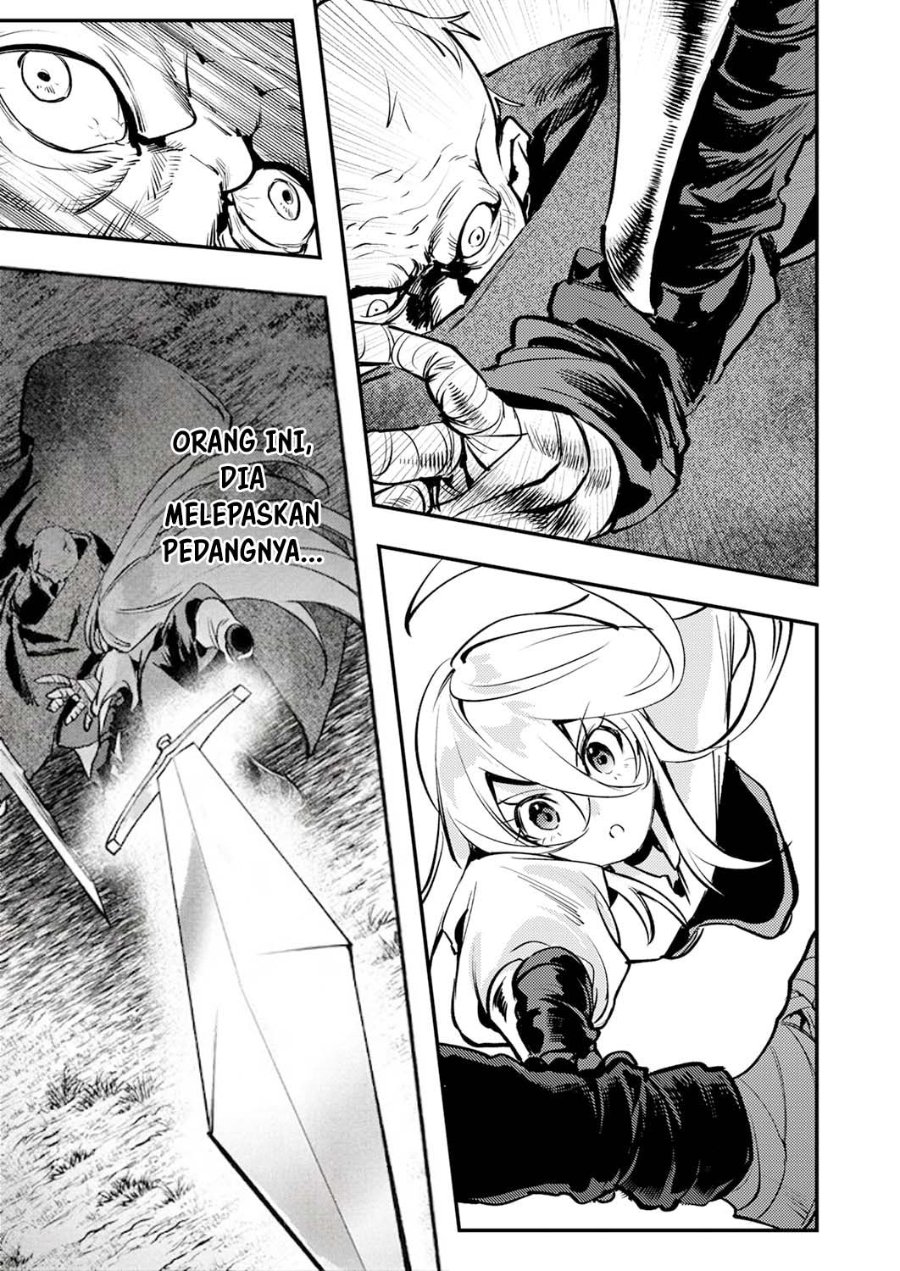 Baca Shura Youjo no Eiyuutan ~Hanpa-sha to Iwa Reta Youhei, Youjo ni Tensei Shite Nariagaru~ - Chapter 14 halaman 7