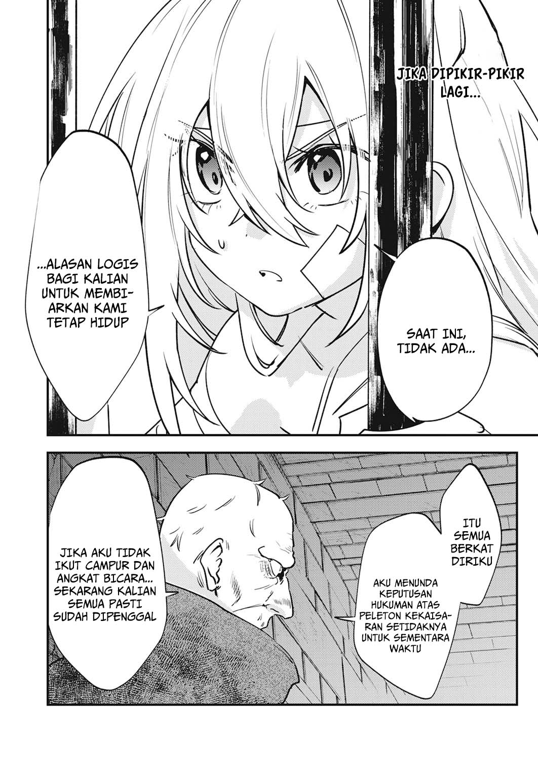 Baca Shura Youjo no Eiyuutan ~Hanpa-sha to Iwa Reta Youhei, Youjo ni Tensei Shite Nariagaru~ - Chapter 16 halaman 30