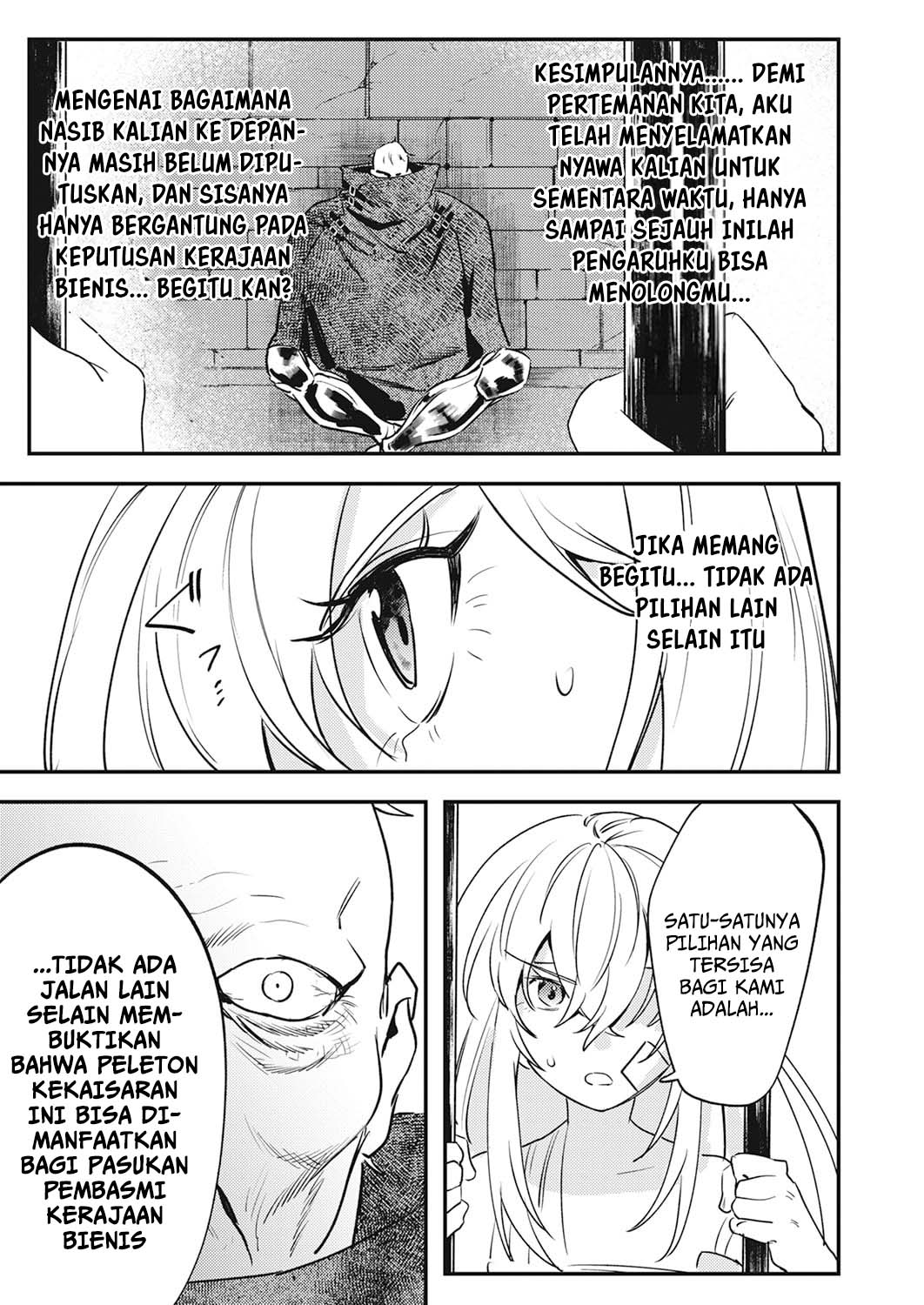 Baca Shura Youjo no Eiyuutan ~Hanpa-sha to Iwa Reta Youhei, Youjo ni Tensei Shite Nariagaru~ - Chapter 16 halaman 31