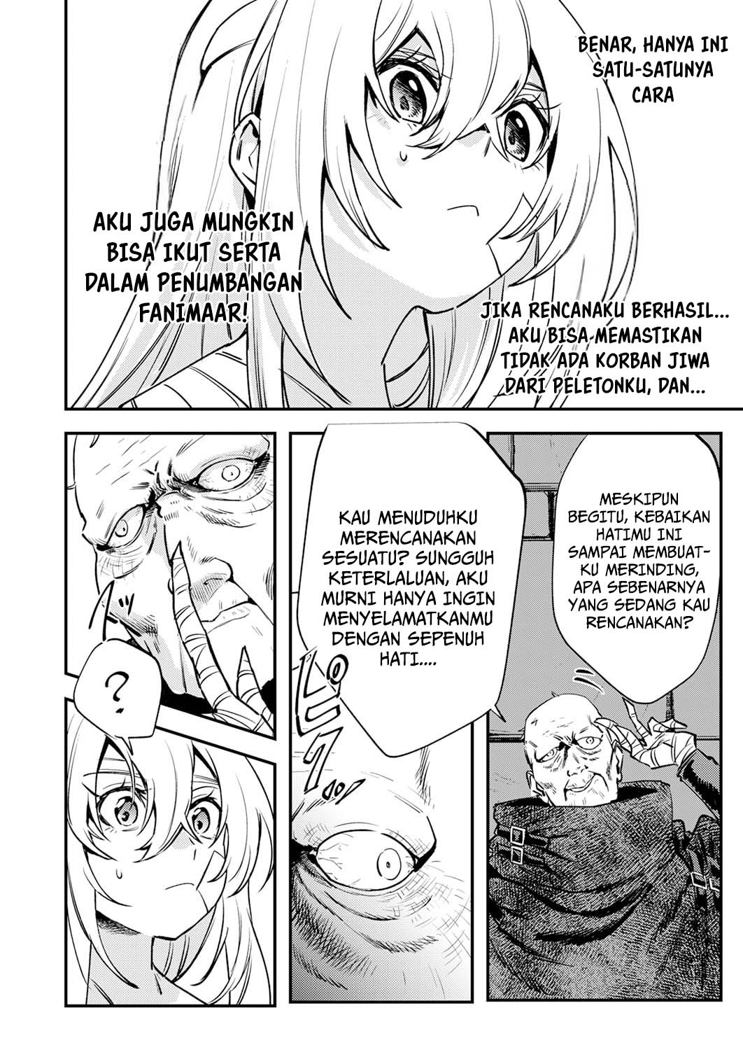 Baca Shura Youjo no Eiyuutan ~Hanpa-sha to Iwa Reta Youhei, Youjo ni Tensei Shite Nariagaru~ - Chapter 16 halaman 32