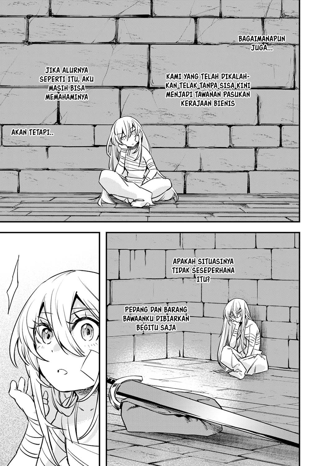 Baca Shura Youjo no Eiyuutan ~Hanpa-sha to Iwa Reta Youhei, Youjo ni Tensei Shite Nariagaru~ - Chapter 16 halaman 7