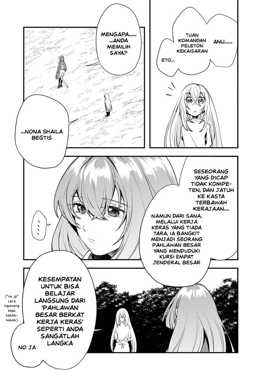 Shura Youjo no Eiyuutan ~Hanpa-sha to Iwa Reta Youhei, Youjo ni Tensei Shite Nariagaru~ Chapter 18 - Page 19