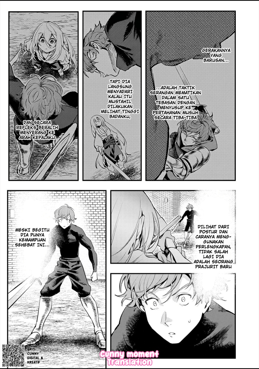Baca Shura Youjo no Eiyuutan ~Hanpa-sha to Iwa Reta Youhei, Youjo ni Tensei Shite Nariagaru~ - Chapter 2 halaman 15
