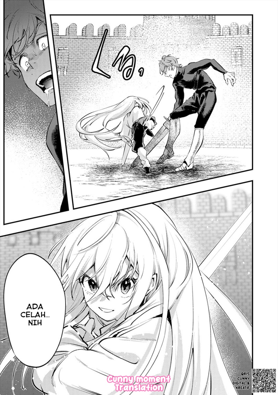Baca Shura Youjo no Eiyuutan ~Hanpa-sha to Iwa Reta Youhei, Youjo ni Tensei Shite Nariagaru~ - Chapter 2 halaman 25