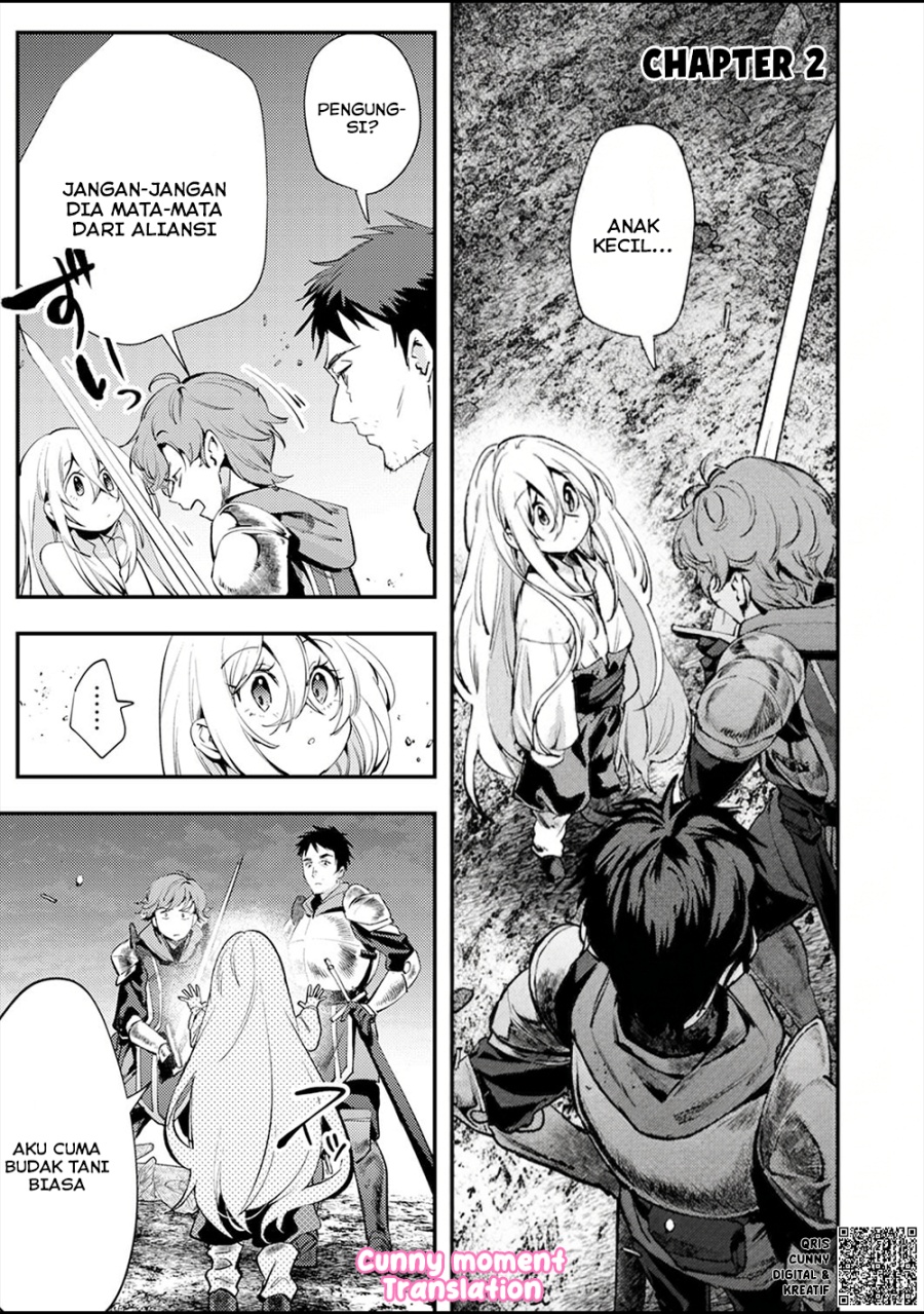 Baca Shura Youjo no Eiyuutan ~Hanpa-sha to Iwa Reta Youhei, Youjo ni Tensei Shite Nariagaru~ - Chapter 2 halaman 3