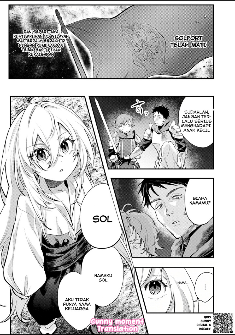 Baca Shura Youjo no Eiyuutan ~Hanpa-sha to Iwa Reta Youhei, Youjo ni Tensei Shite Nariagaru~ - Chapter 2 halaman 5