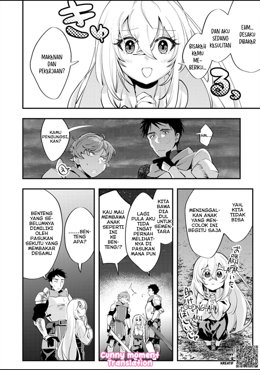 Baca Shura Youjo no Eiyuutan ~Hanpa-sha to Iwa Reta Youhei, Youjo ni Tensei Shite Nariagaru~ - Chapter 2 halaman 6