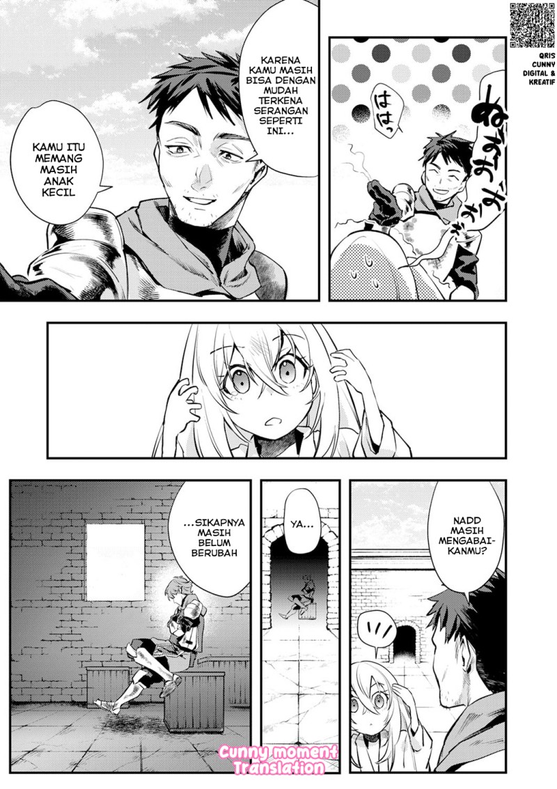 Baca Shura Youjo no Eiyuutan ~Hanpa-sha to Iwa Reta Youhei, Youjo ni Tensei Shite Nariagaru~ - Chapter 3 halaman 13