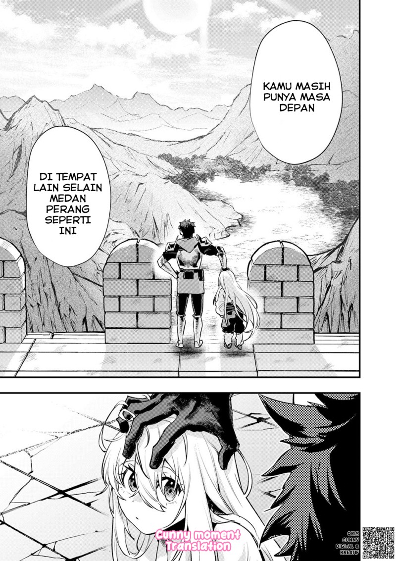 Baca Shura Youjo no Eiyuutan ~Hanpa-sha to Iwa Reta Youhei, Youjo ni Tensei Shite Nariagaru~ - Chapter 3 halaman 21