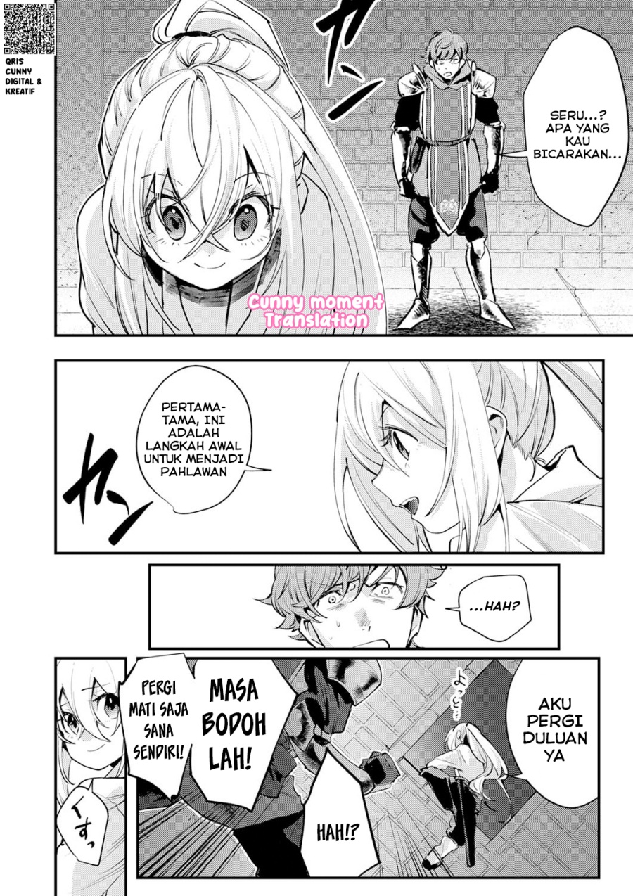 Baca Shura Youjo no Eiyuutan ~Hanpa-sha to Iwa Reta Youhei, Youjo ni Tensei Shite Nariagaru~ - Chapter 4 halaman 10