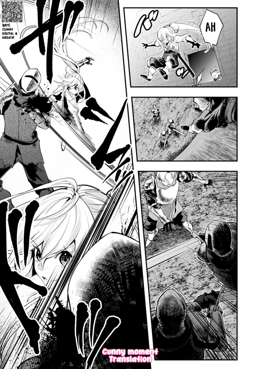Baca Shura Youjo no Eiyuutan ~Hanpa-sha to Iwa Reta Youhei, Youjo ni Tensei Shite Nariagaru~ - Chapter 4 halaman 11