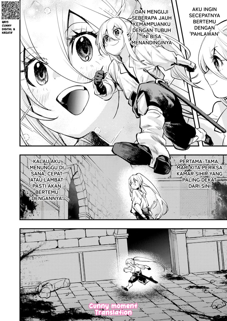 Baca Shura Youjo no Eiyuutan ~Hanpa-sha to Iwa Reta Youhei, Youjo ni Tensei Shite Nariagaru~ - Chapter 4 halaman 14