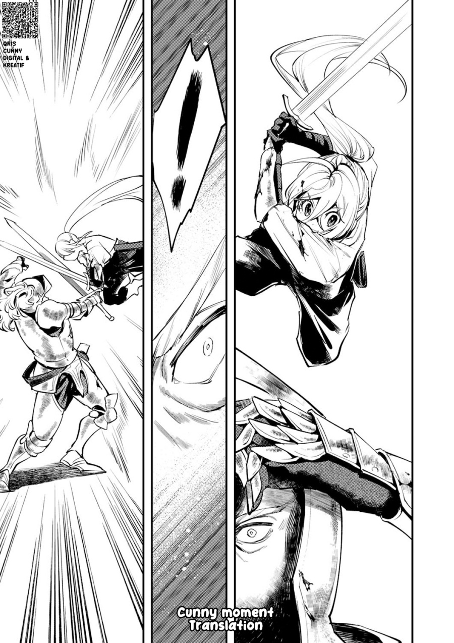 Baca Shura Youjo no Eiyuutan ~Hanpa-sha to Iwa Reta Youhei, Youjo ni Tensei Shite Nariagaru~ - Chapter 4 halaman 21