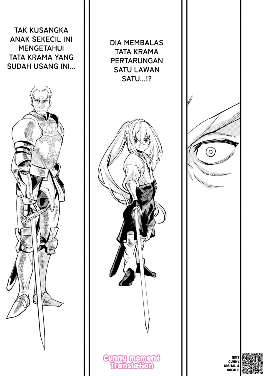 Baca Shura Youjo no Eiyuutan ~Hanpa-sha to Iwa Reta Youhei, Youjo ni Tensei Shite Nariagaru~ - Chapter 4 halaman 29