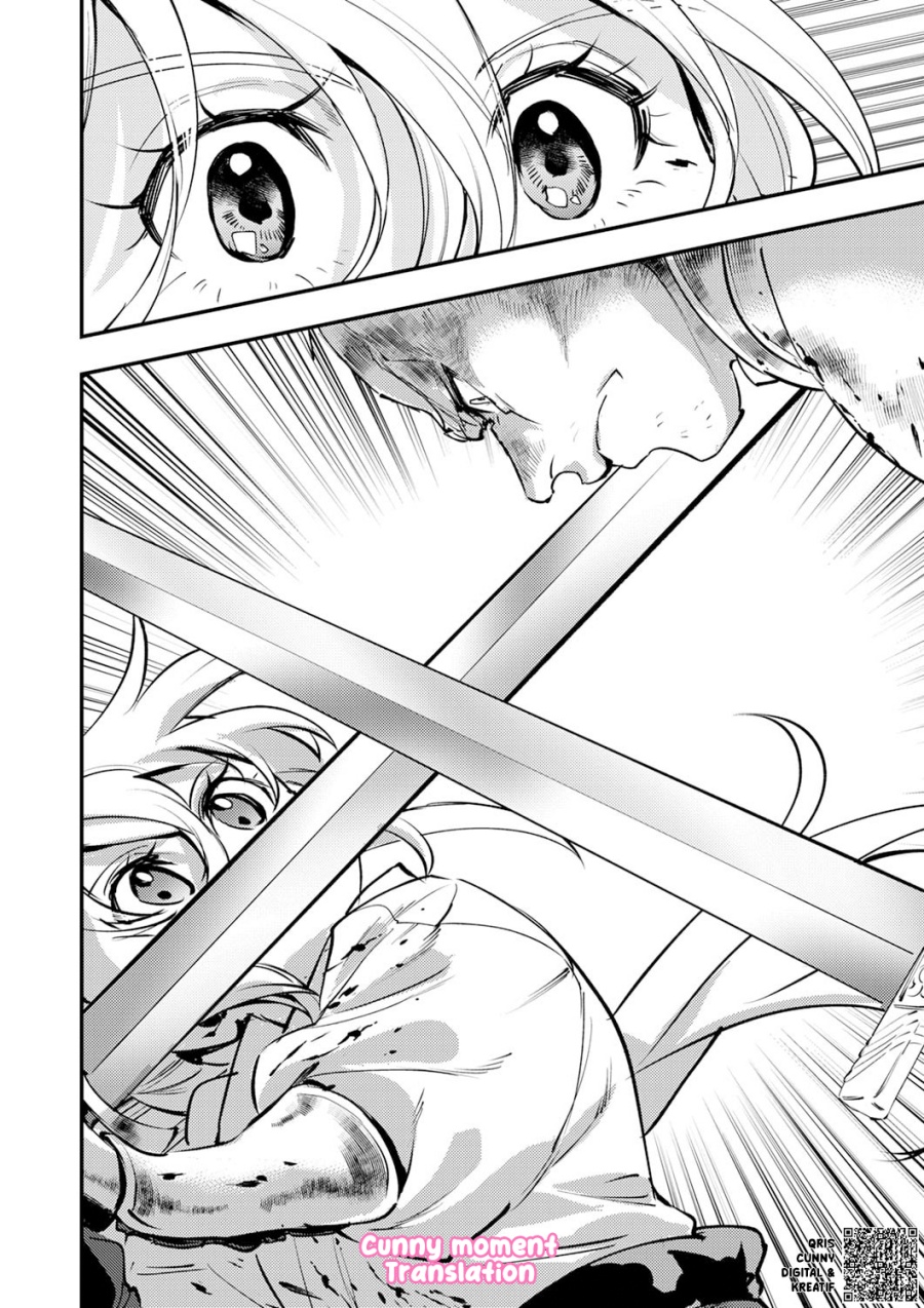Baca Shura Youjo no Eiyuutan ~Hanpa-sha to Iwa Reta Youhei, Youjo ni Tensei Shite Nariagaru~ - Chapter 4 halaman 32