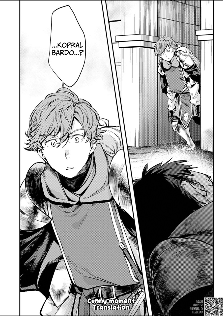 Baca Shura Youjo no Eiyuutan ~Hanpa-sha to Iwa Reta Youhei, Youjo ni Tensei Shite Nariagaru~ - Chapter 6 halaman 28
